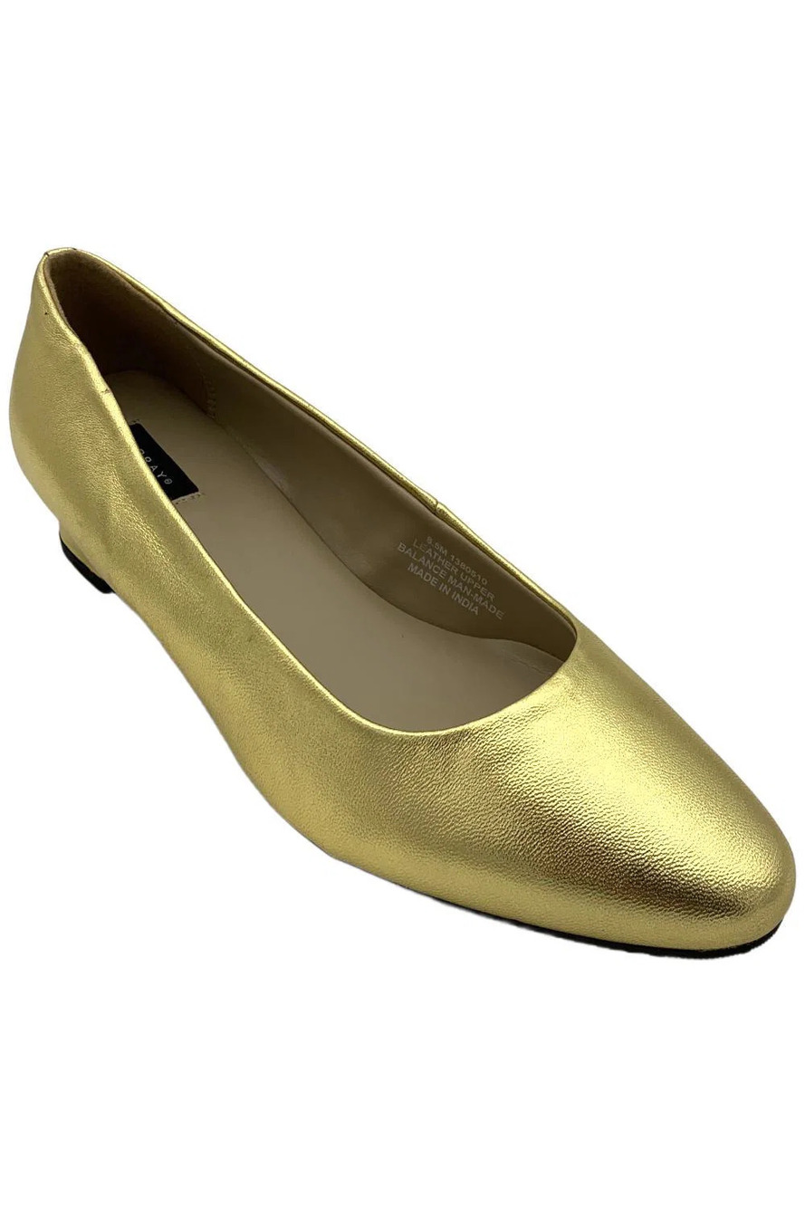 Array Women's Cora Kitten Heel Light Gold - Medium